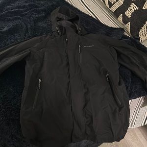Never worn Eddie Bauer rain jacket! Men’s large